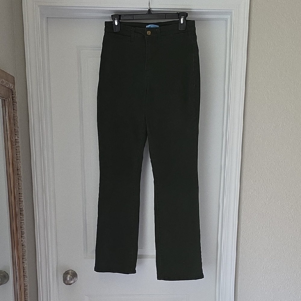 Draper James Elegant Dark Green Trousers